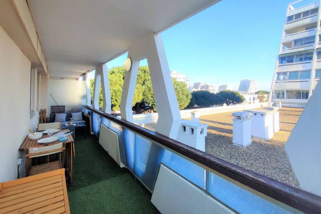Grand Voile - Hyper Centre, Climatisation, Vue Panoramique Sur L'Architecture De La Grande Motteアパートメント エクステリア 写真
